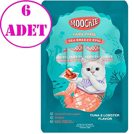 Moochie Sıvı Kedi Ödülü Ton İstakoz 5x15 Gr 6 AD