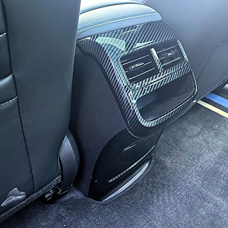 BYD SEAL AWD Karbon Fiber Görünüm Arka Hava Menfezi Kaplama (ABS)