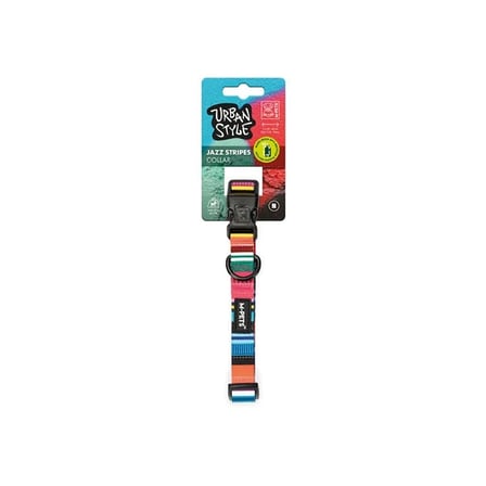 M-PETS Urban Style Jazz Stripes Köpek Boyun Tasması M