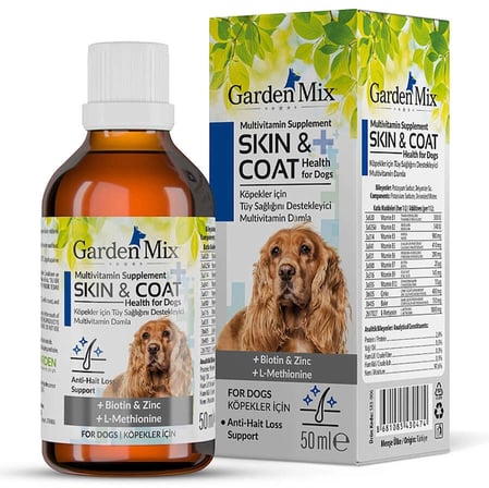 Garden Mix Köpek Tüy Sağlığı Damlası 50 ML