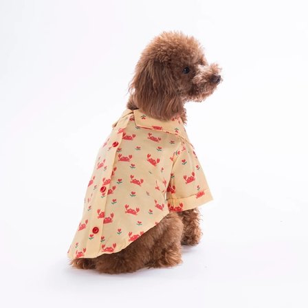 Pawstar Coral Charm Desenli Gömlek