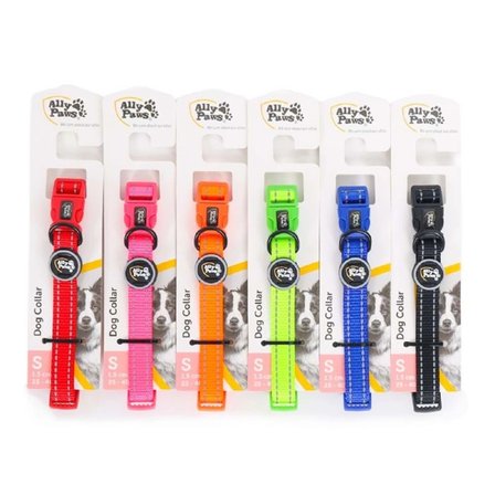 Ally Paws Dog Collar Köpek Boyun Tasması Medium 2cmx35-50cm (Asortili)