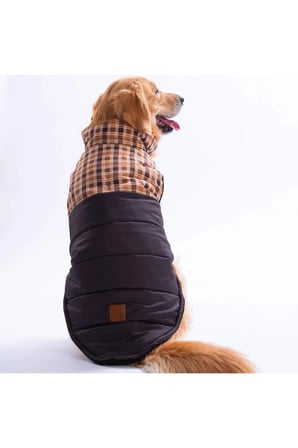 PawStar Kahverengi Elgin Paws Yelek XL