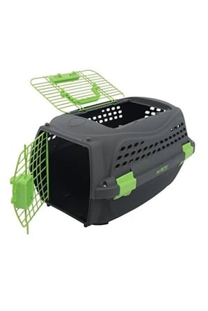 M-Pets Eco Giro Carrier Taşıma Çantası Small Siyah Yeşil