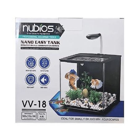 Nubios Nano Easy Tank 4,5 L Beyaz Akvaryum