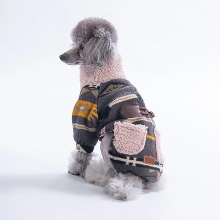 PawStar Sarı Chicago Ethnic Weave Ceket L