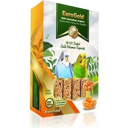 EuroGold Muhabbet Ballı Kraker 10 Lu