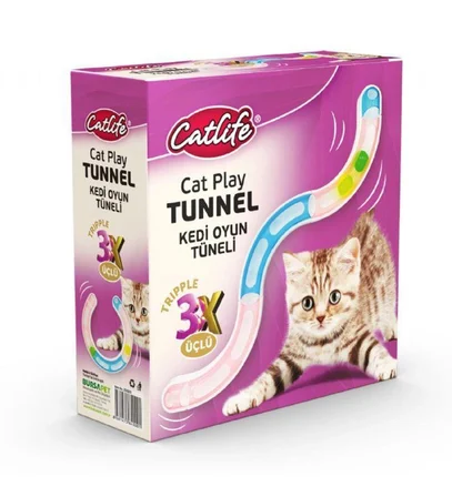 Catlife Kedi Oyun Tüneli 3'lü