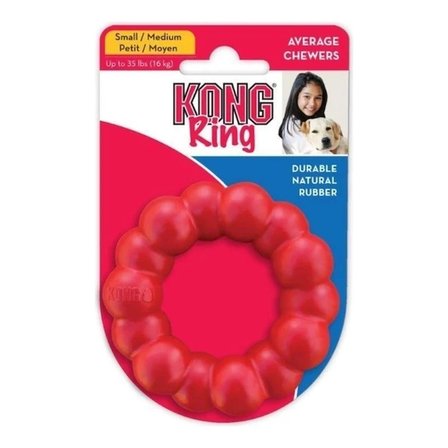 KONG Ring Köpekler için Yüzük Şeklinde Çok Amaçlı Isırma Oyuncağı S/M