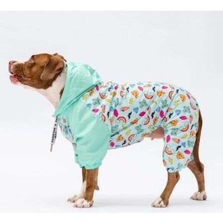 PawStar Tokyo Büyük Irk Tulum Yağmurluk 4XL
