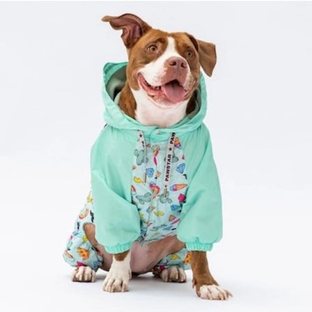 PawStar Tokyo Büyük Irk Tulum Yağmurluk 4XL