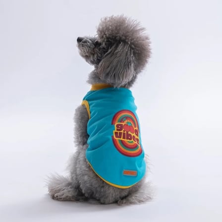 Pawstar Turkuaz Good Vibes Tişört
