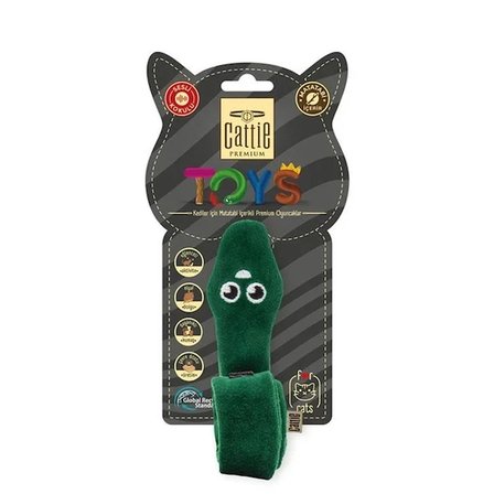 Cattie Yılan Peluş Matatabili Kedi Oyuncağı 33cm