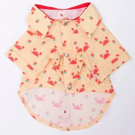Pawstar Coral Charm Desenli Gömlek