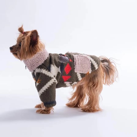 PawStar Haki Chicago Ethnic Weave Ceket 2XL