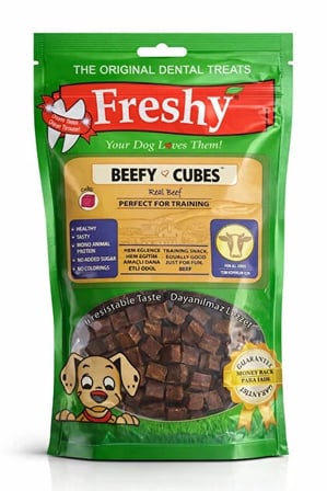 Freshy Beefy Cubes Biftekli Küpler Köpek Ödülü 80 G