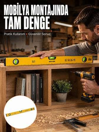 Profesyonel 600 Mm Su Terazisi Duvar Ve Montaj İşleri İçin Yeni Nesil
