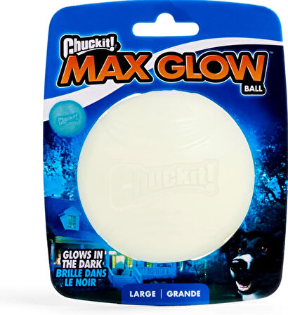Chuckit! Max Glow Ball 1 Paket Büyük 7,3 cm
