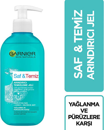 Garnier Saf Temiz Arındırıcı Temizleme Jeli 200 Ml