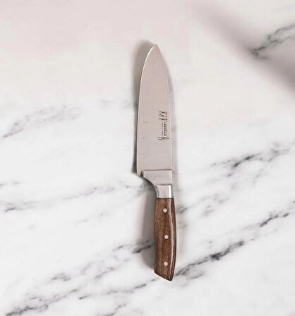 döğme el yapımı kasap bıçağı mutfak şef bıçağı