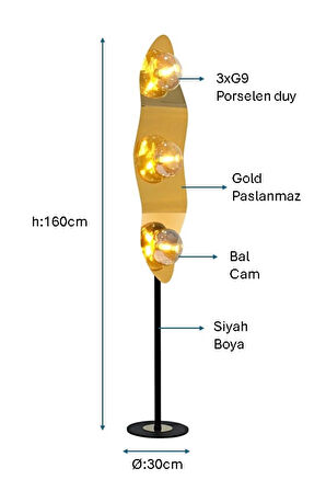 Siyah Boyalı Lambader PLC-1206-L-BSY