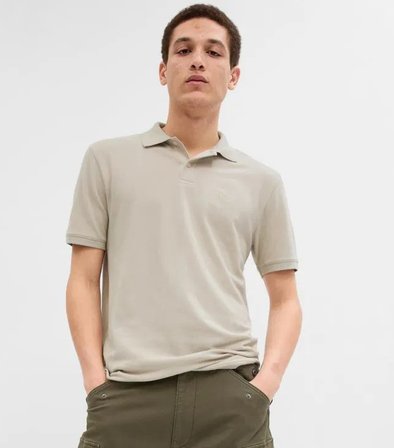 Gap Logo Pike Polo Yaka T-Shirt 586306000 Kısa Kol Tişört Erkek T-Shirt