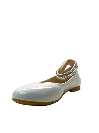 145 Kız Çocuk Taşlı Babet