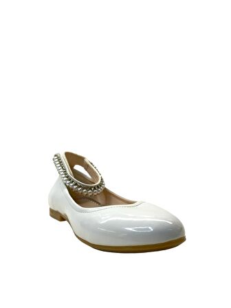 145 Kız Çocuk Taşlı Babet