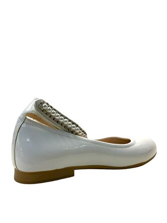 145 Kız Çocuk Taşlı Babet