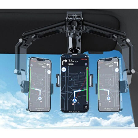 1080° Dönebilen Çok Fonksiyonlu Telefon Tutucu