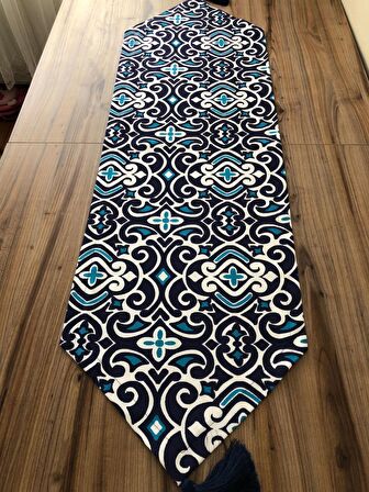MARİN DAMASK DESENLİ RUNNER