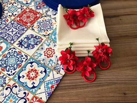 SOFRA SUNUM SETİ SERAMİK DESENLİ