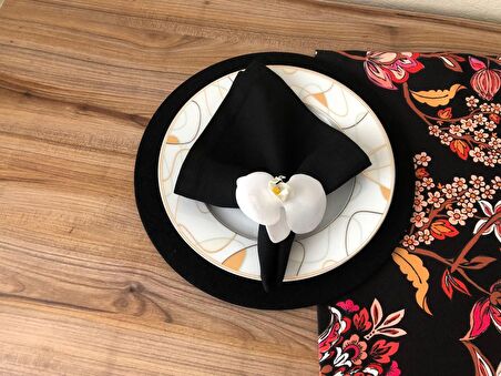 SOFRA SUNUM SETİ ÇİÇEK DESENLİ