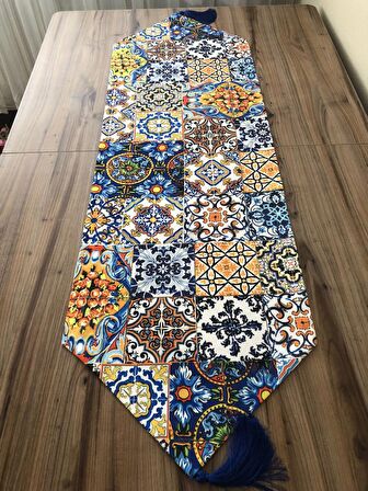 MAJOLİKA FAYANS DESENLİ RUNNER