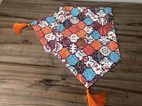 MOTİFLİ MOROCCAN DESENLİ RUNNER
