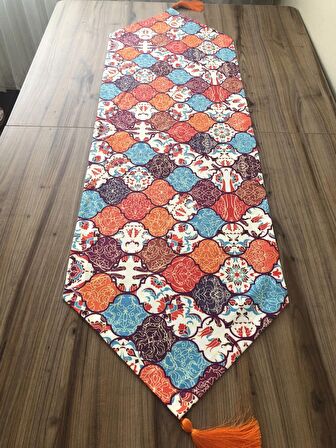MOTİFLİ MOROCCAN DESENLİ RUNNER