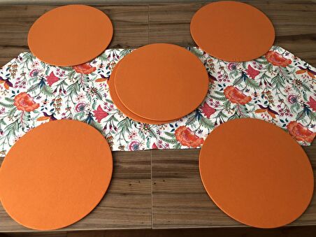 DOKULU EFEKTLİ MOTİF DESENLİ RUNNER & SUPLA