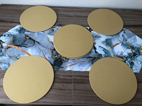 MERMER GOLD DESENLİ RUNNER & SUPLA