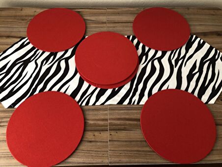 ZEBRA DESENLİ RUNNER & SUPLA