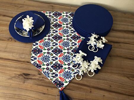 SOFRA SUNUM SETİ ÇİNİ DESENLİ TAKIM