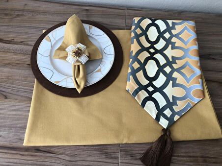 SOFRA SUNUM DEGRADE OTTOMAN DESENLİ