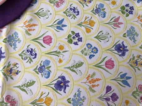 SOFRA SUNUM SETİ ÇİÇEK DESENLİ