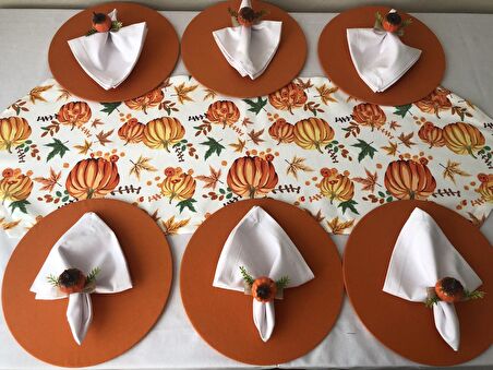 SOFRA SUNUM TAM SET BALKABAĞI DESENLİ