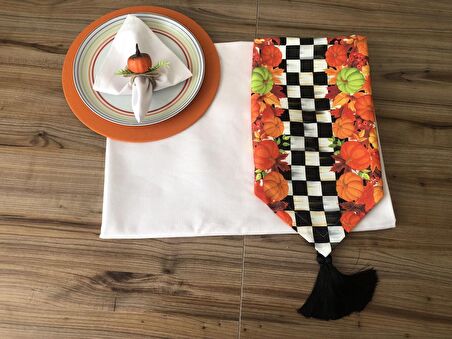 SOFRA SUNUM TAM SET BALKABAĞI DESENLİ