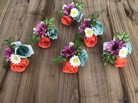 ÖZEL  TASARIM PEÇETE YÜZÜĞÜ MODEL 2 (6 ADET)