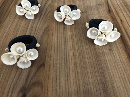 DENİZ KABUĞU PEÇETE HALKASI MODEL-1 ( 6 ADET)