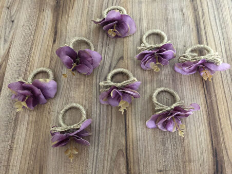 ERGUVAN OKALİPTUS PEÇETE YÜZÜĞÜ (8 ADET)