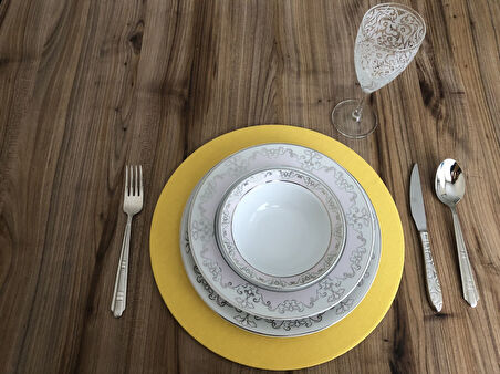 SARI SUPLA 33 CM (6 ADET)  (MDF DAHİL)