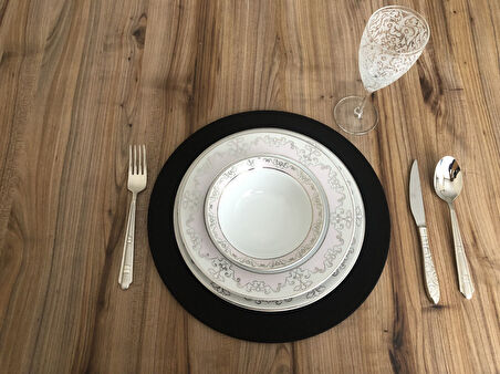 SİYAH SUPLA 33 CM (6 ADET) (MDF DAHİL)