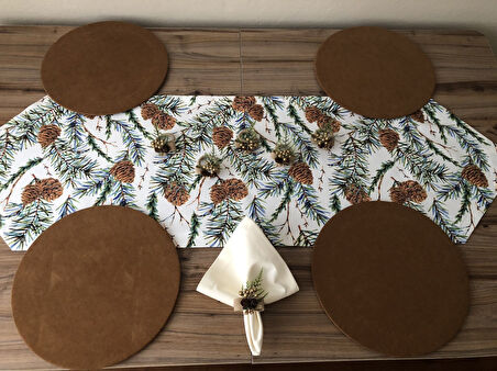 SOFRA SUNUM SETİ KOZALAK DESENLİ